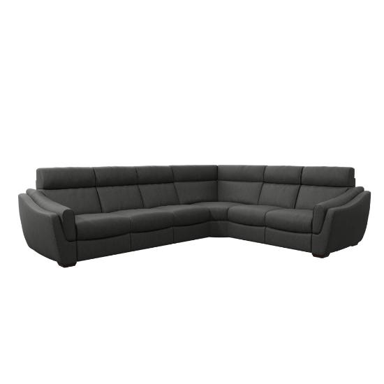 Picture of NATUZZI ABIGAIL-4PC-LEATHER-SECTIONAL