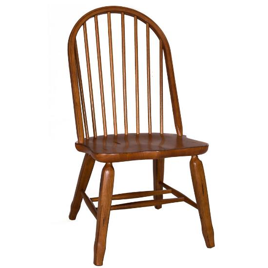 Picture of LIBERTY FURNITURE 17-C2050-BOWBACK-SD-CHAIR-OAK