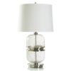 Picture of STYLECRAFT HOME L333469-ASH-CLEAR-TABLE-LAMP