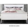 Picture of GLOBAL CHARLIE-WHITE-FULL-3PC-BED-PKG