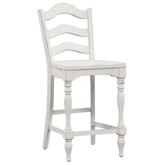 Picture of LIBERTY FURNITURE 244-B20024-LADDER-BACK-PUB-CHR