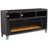Picture of ASHLEY W901-68-TV-STAND-&-FIREPLACE