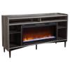 Picture of SAUDER 428056-60"-TV-STAND+FIREPLACE