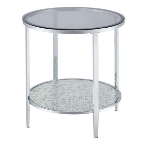 Picture of STEVE SILVER COMPANY FS700E-ROUND-END-TABLE-FROSTIN