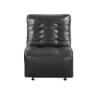 Picture of GLOBAL U6066-CHARCOAL-ARMLSS/GLDR/CHR