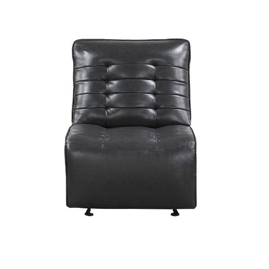 Picture of GLOBAL U6066-CHARCOAL-ARMLSS/GLDR/CHR