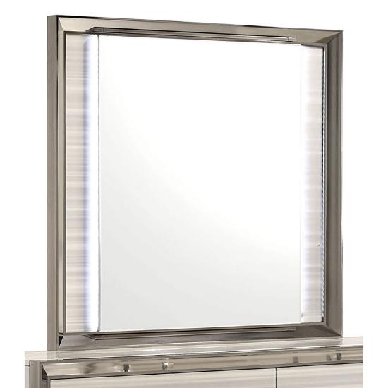 Picture of GLOBAL ZAMBRANO-WHT-MR-W/LED-MIRROR
