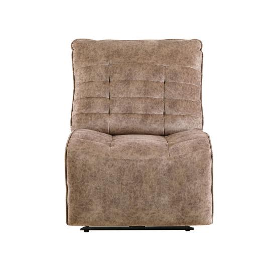 Picture of GLOBAL U6066-SMOKE-PWR/ARMLSS-RECLINR