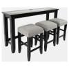 Picture of JOFRAN INC. 2001-66-SOFA-TABLE-W/(X3)STOOL