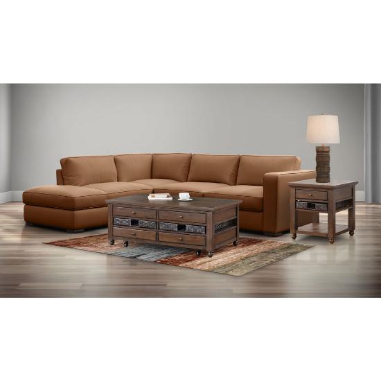 Picture of NATUZZI COPENHAGEN-2PC-LTHR-SECTIONAL