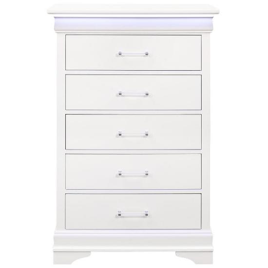 Picture of GLOBAL CHARLIE-WHITE-CHEST-W/LED