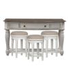 Picture of LIBERTY FURNITURE CONSOLE-BAR-WITH-(X3)STOOLS