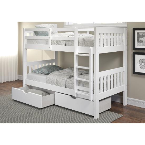 Picture of WOODCREST MANUFACTURING MISSON-STYLE-TWIN/TWIN-BUNKBED