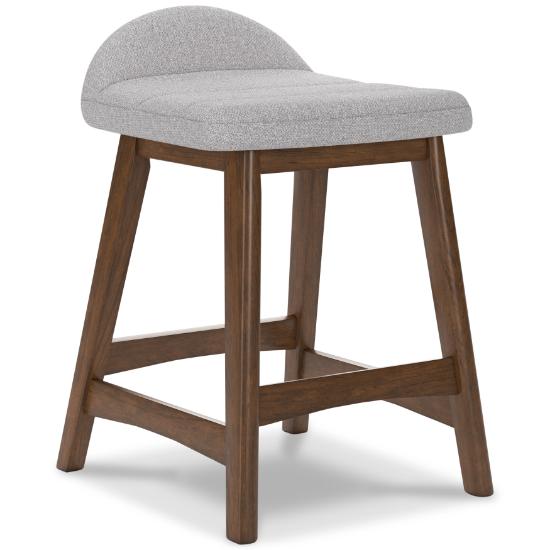Picture of ASHLEY D615-124-LYNCOTT-STOOL-2CN/GRY