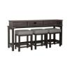 Picture of LIBERTY FURNITURE TANNERS-CREEK-SOFA-TBLE/STOOLS
