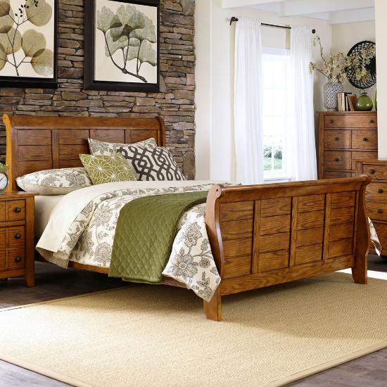 Picture of LIBERTY FURNITURE GRANDPAS-CABIN-KING-BED