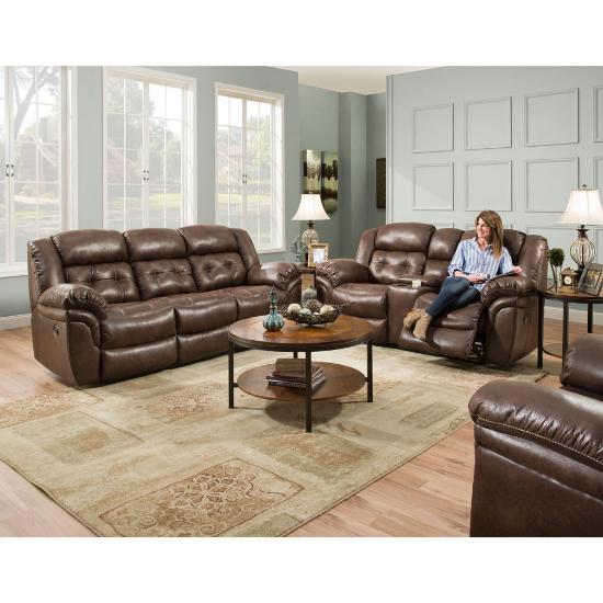 Picture of HOMESTRETCH, INC FRONTIER-RECL-SOFA&LOVESEAT