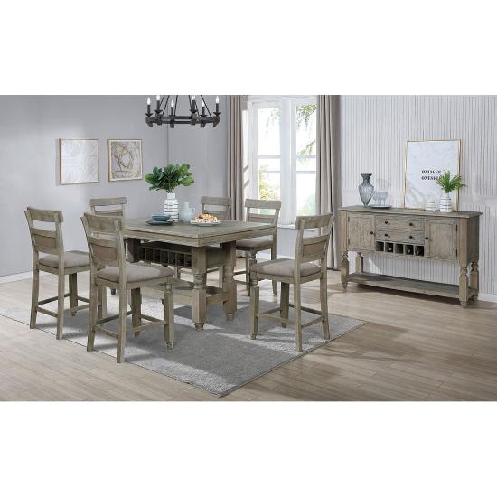 Picture of LIFESTYLE ENTERPRISE MICHELLE-7PC-DINING-PACKAGE