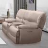 Picture of MAN WAH MANWAH-LOVESEAT-W/TAUPE-LEATHR