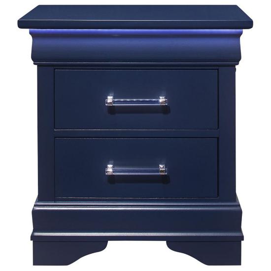 Picture of GLOBAL CHARLIE-BLUE-NIGHT-STAND-W/LED