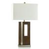 Picture of STYLECRAFT HOME L333385-HUDSON-SLVR-LAMP