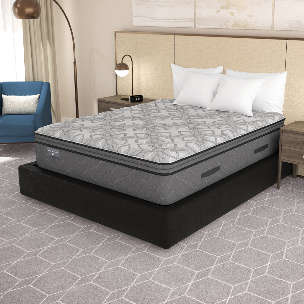 SEALY Hotel-Collection-Plush-Euro-Pillow-Top | ABC Warehouse