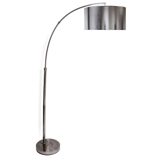 Picture of STYLECRAFT HOME L7-1002-FLOOR-LAMP-STEELBRSHED