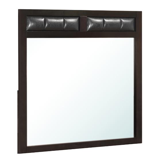 Picture of GLOBAL ROSA-MIRROR-ANTIQUE-BLACK