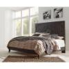 Picture of ASHLEY RAECHALLA-TWIN-PANEL-BED-BLACK