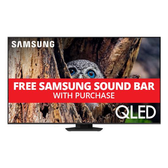 Free soundbar with the purchase of this TV!