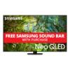 Free sound bar with the purchase of this TV.