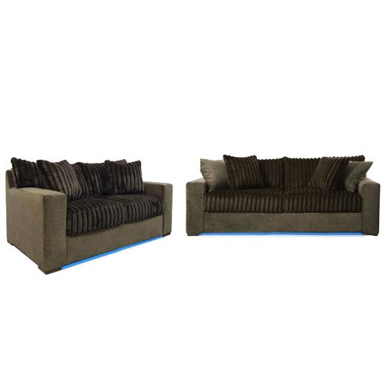Picture of WOODHAVEN FURNITURE IND. BRANDY-SOFA/LOVESEAT-PACKAGE