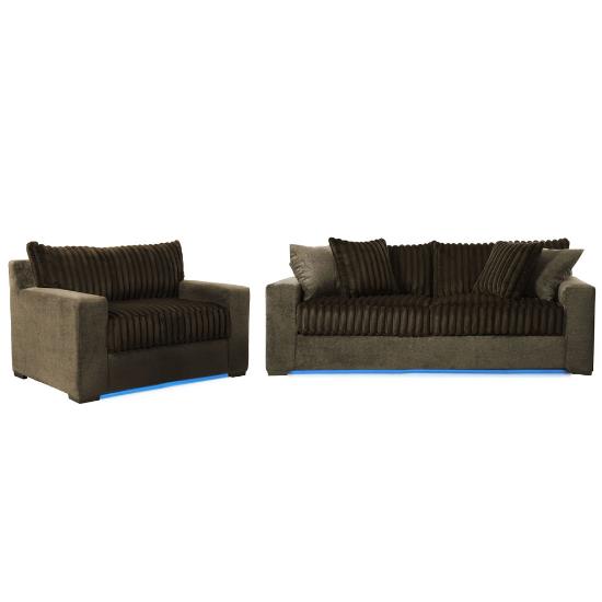 Picture of WOODHAVEN FURNITURE IND. BRANDY-SOFA/CHAIR1/2-PACKAGE