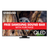 Free sound bar with the purchase of this TV!