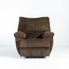 Elliott Glider Recliner in Chocolate Chenille Fabric (front)