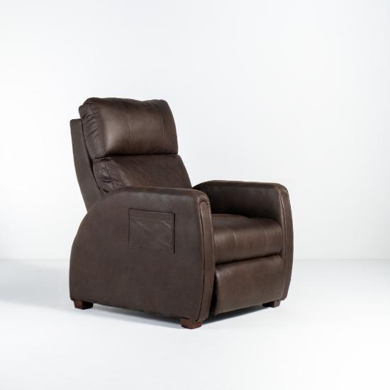 Relaxer Bark Lay Flat Power Recliner (angle)
