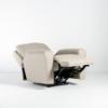 Westport Power Recliner with Beige Fabric (angle reclined)