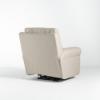 Westport Power Recliner with Beige Fabric (back angled)