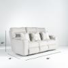 Sanctuary Power Headrest Power Reclining Sofa (Angled Dimension)
