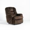Comfort King Wall Saver Recliner in Chocolate (Angle)	