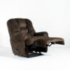 Comfort King Wall Saver Recliner in Chocolate (Angle Reclined)