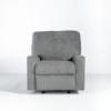 Deltona Manual Rocker Recliner in Pewter (Front)