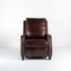 Lauren Lee Collection Power Recliner in Brown Wexford Tri-Tone Leather (front)