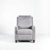 Lauren Lee Collection Power Recliner in Grey Fabric (front)