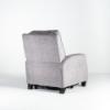 Lauren Lee Collection Power Recliner in Grey Fabric (back angled)