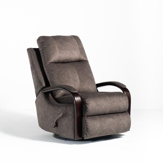 Catnapper Niles Swivel Glider Recliner (Angle)