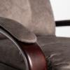 Catnapper Niles Swivel Glider Recliner (Closeup)
