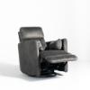 Man Wah Swivel Glider Recliner (Footrest up)