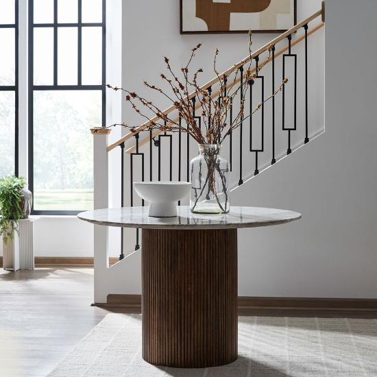 Picture of LIBERTY FURNITURE KALEIDOSCOPE-MARBLE-DINING-TBL