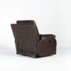 Positano Power Rocker Recliner – Cocoa Italian leather (back angle)